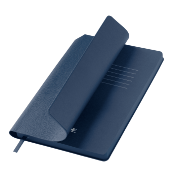 Portobello Ежедневник Molto недатированный, синий с логотипом на заказ
