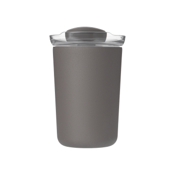 Portobello Термокружка вакуумная Страда (Strada), серая с логотипом на заказ