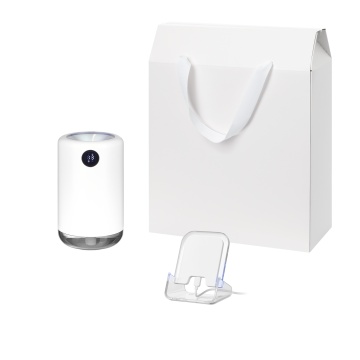 Portobello Подарочный набор Bliss, Gloss NEO, белый (увлажнитель воздуха, зарядное устройство) с логотипом на заказ