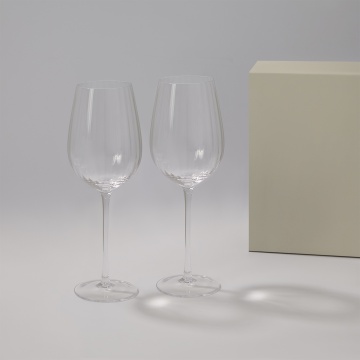 Portobello Подарочный набор 2 бокала для вина Blanche в серой коробке с логотипом на заказ