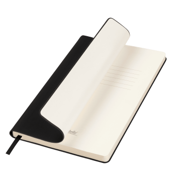 Portobello Ежедневник Спарк (Spark) недатированный, черный (без упаковки, без стикера) с логотипом на заказ