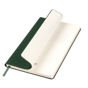 Portobello Ежедневник Spark недатированный, зеленый (без упаковки, без стикера) с логотипом на заказ