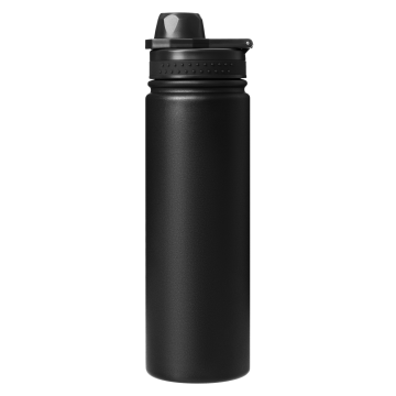 Portobello Термобутылка вакуумная герметичная Savona, черная с логотипом на заказ