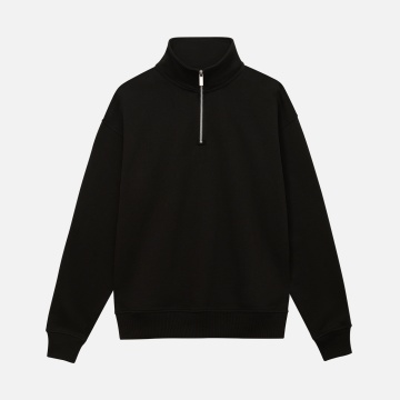 Portobello Толстовка на молнии унисекс Флоу (Flow), черная с логотипом на заказ