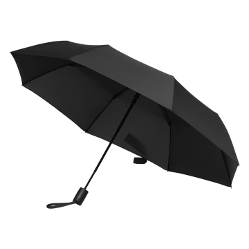 Portobello Зонт складной Atlanta, черный с логотипом на заказ