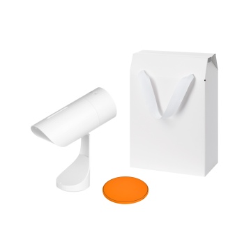 Portobello Подарочный набор Prisma, Auris, оранжевый (увлажнитель воздуха, зарядное устройство) с логотипом на заказ