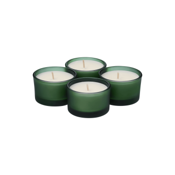 Portobello Набор ароматических свечей Sento, зеленый с логотипом на заказ