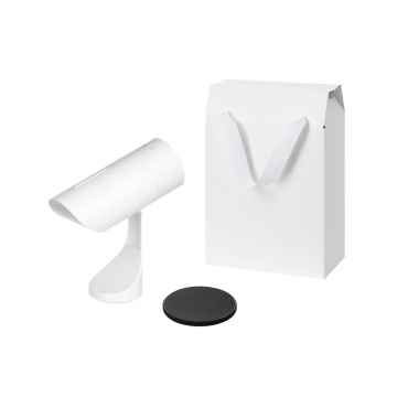 Portobello Подарочный набор Prisma, Auris, черный (увлажнитель воздуха, зарядное устройство) с логотипом на заказ