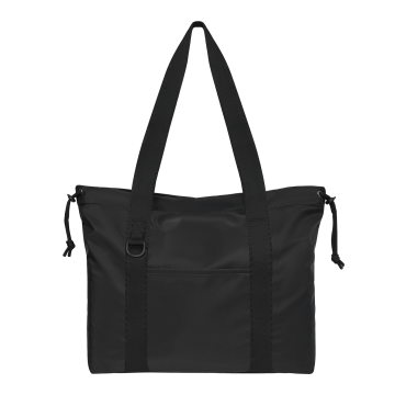 Portobello Сумка для покупок Раш (Rush), черная с логотипом на заказ