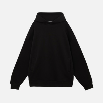 Portobello Худи оверсайз унисекс FUSION, черный, размер XL/2XL с логотипом на заказ