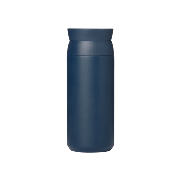 Portobello Термобутылка вакуумная герметичная Grace, синяя с логотипом на заказ