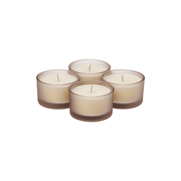 Portobello Набор ароматических свечей Сенто (Sento), бежевый с логотипом на заказ