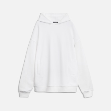 Portobello Худи оверсайз унисекс FUSION, белый, размер XL/2XL с логотипом на заказ