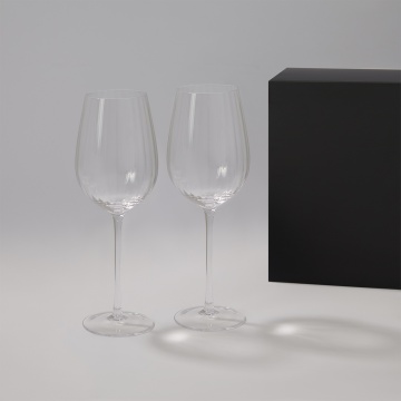 Portobello Подарочный набор 2 бокала для вина Blanche в черной коробке с логотипом на заказ