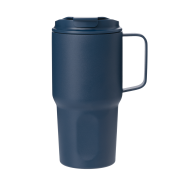 Portobello Термокружка вакуумная Aventura, синяя с логотипом на заказ