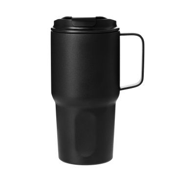 Portobello Термокружка вакуумная Авентура (Aventura), черная с логотипом на заказ