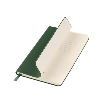 Portobello Ежедневник Spark mini A6 недатированный, зеленый с логотипом на заказ