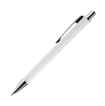 Portobello Шариковая ручка Urban, белая с логотипом на заказ
