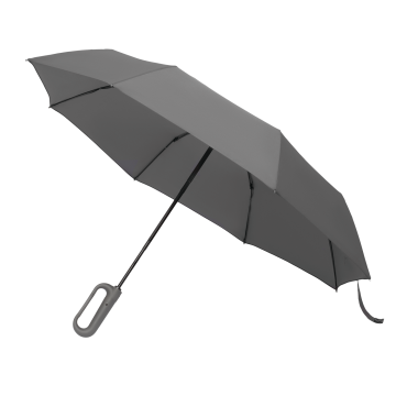 Portobello Зонт складной Азимут (Azimut), серый с логотипом на заказ