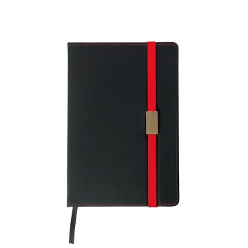 Portobello Ежедневник Cut Book недатированный, черный с логотипом на заказ