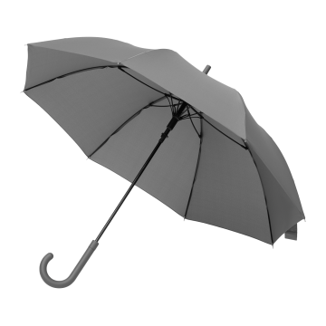 Portobello Зонт-трость Phantom, серый с логотипом на заказ