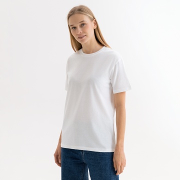 Portobello Футболка унисекс KRIS, 150 гр., белая (теплого оттенка), размер XXXL с логотипом на заказ