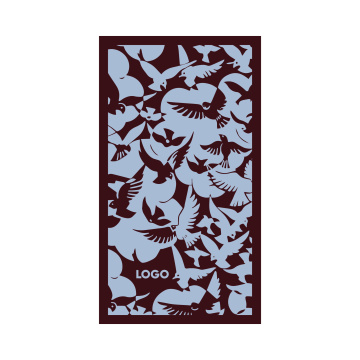 Portobello Плед под заказ с индивидуальным принтом. Полиэстер-софт, жаккард 2 цвета. Размер 90х150 с логотипом на заказ