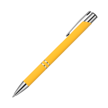 Portobello Шариковая ручка Альфа (Alpha), желтая с логотипом на заказ