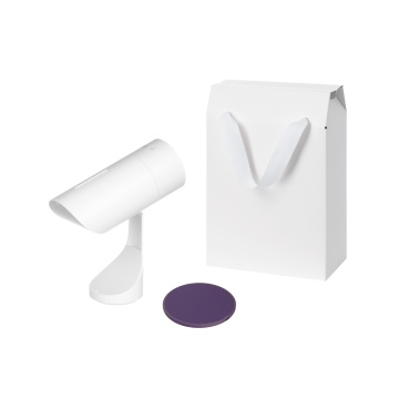 Portobello Подарочный набор Призма, Аурис (Prisma, Auris), фиолетовый (увлажнитель воздуха, зарядное устройство) с логотипом на заказ