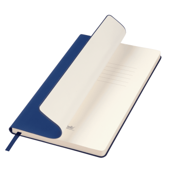 Portobello Ежедневник Spark недатированный, синий (с упаковкой, со стикерами) с логотипом на заказ