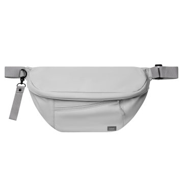 Portobello Сумка cross body Boston, серая с логотипом на заказ