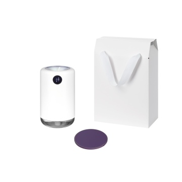 Portobello Подарочный набор Блисс (Bliss) , Аурис (Auris), фиолетовый (увлажнитель воздуха, зарядное устройство) с логотипом на заказ
