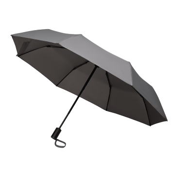 Portobello Зонт складной Passat, серый с логотипом на заказ