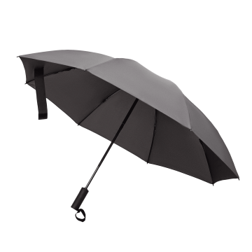 Portobello Зонт обратного сложения Olymp, серый с логотипом на заказ