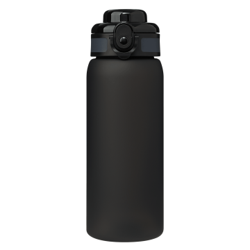 Portobello Бутылка для воды Ройс (Roys), черная с логотипом на заказ