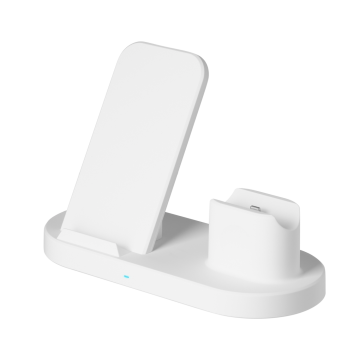 Portobello Беспроводная зарядная станция 3в1 Prime с логотипом на заказ