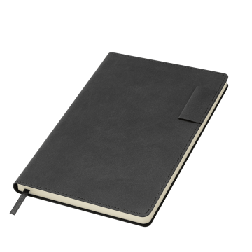 Portobello Ежедневник Teolo недатированный, черный с логотипом на заказ