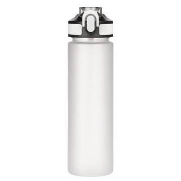 Portobello Бутылка для воды Flip, белая с логотипом на заказ