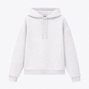 Portobello Худи релакс унисекс Баланс (Balance), с начесом, белый, размер M/L с логотипом на заказ