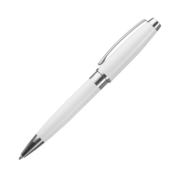 Portobello Шариковая ручка Сопрано (Soprano), белая с логотипом на заказ