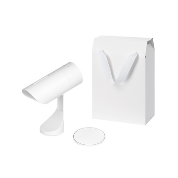 Portobello Подарочный набор Призма, Аурис (Prisma, Auris), белый (увлажнитель воздуха, зарядное устройство) с логотипом на заказ