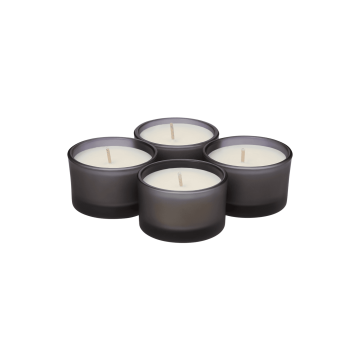 Portobello Набор ароматических свечей Сенто (Sento), серый с логотипом на заказ