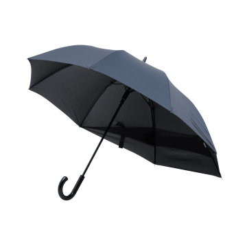 Portobello Зонт-трость Дюна (Dune), синий с логотипом на заказ