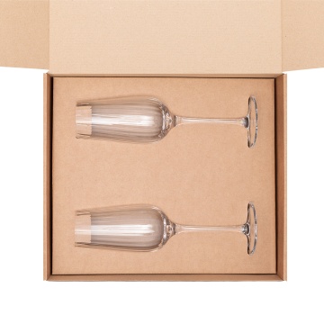 Portobello Подарочный набор 2 бокала для шампанского Blanche с логотипом на заказ