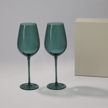 Portobello Подарочный набор 2 бокала для вина Capri в серой коробке с логотипом на заказ