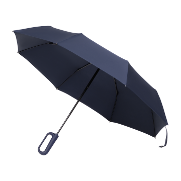 Portobello Зонт складной Azimut, синий с логотипом на заказ