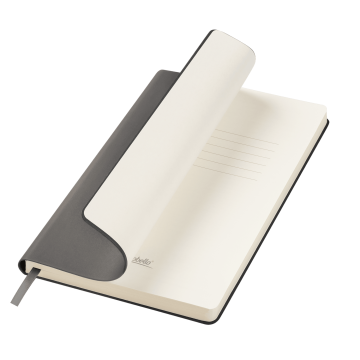 Portobello Ежедневник Стар (Star) недатированный, серый (без упаковки, без стикера) с логотипом на заказ