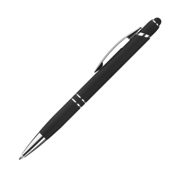 Portobello Шариковая ручка Comet NEO, черная с логотипом на заказ