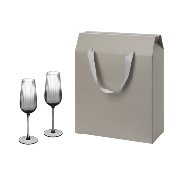 Portobello Подарочный набор 2 бокала для шампанского Mancera в большом подарочном пакете с логотипом на заказ