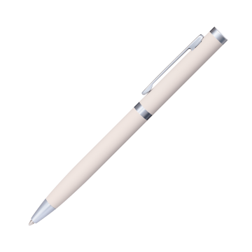 Portobello Шариковая ручка Нокс (Nox), бежевая с логотипом на заказ